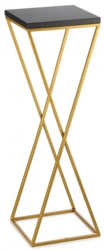 Portafiori LOFT 70x24 cm oro/nero