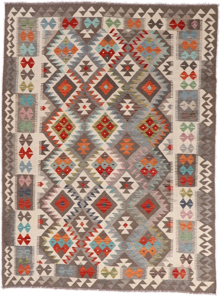Kilim Tappeto 240x180 (Pakistan) Tessuto A Mano