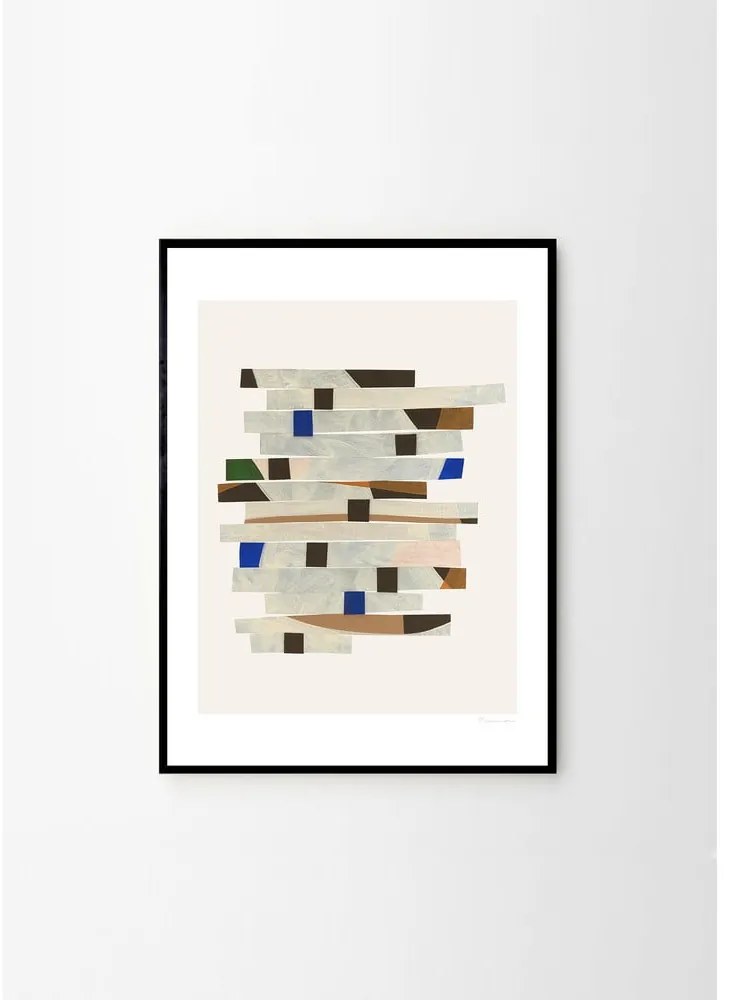 Poster 50x70 cm Cut up Stripes – Berit Mogensen Lopez – The Poster Club