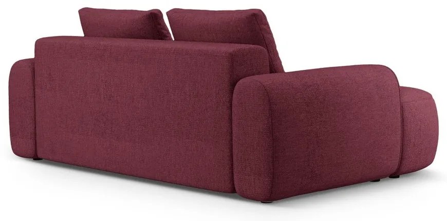 Divano burgundy 200 cm Linz – Cosmopolitan Design