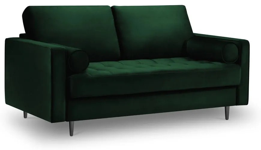 Divano in velluto verde , 174 cm Santo - Milo Casa