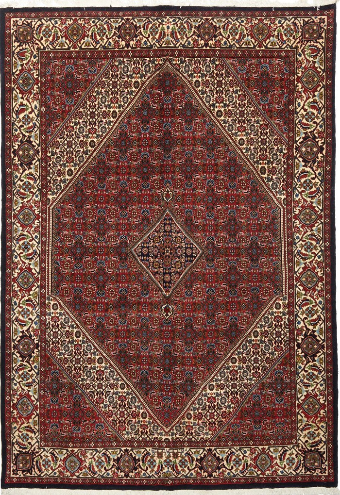 Bidjar Tappeto persiano 200x150 Blu (Iran) Annodato A Mano