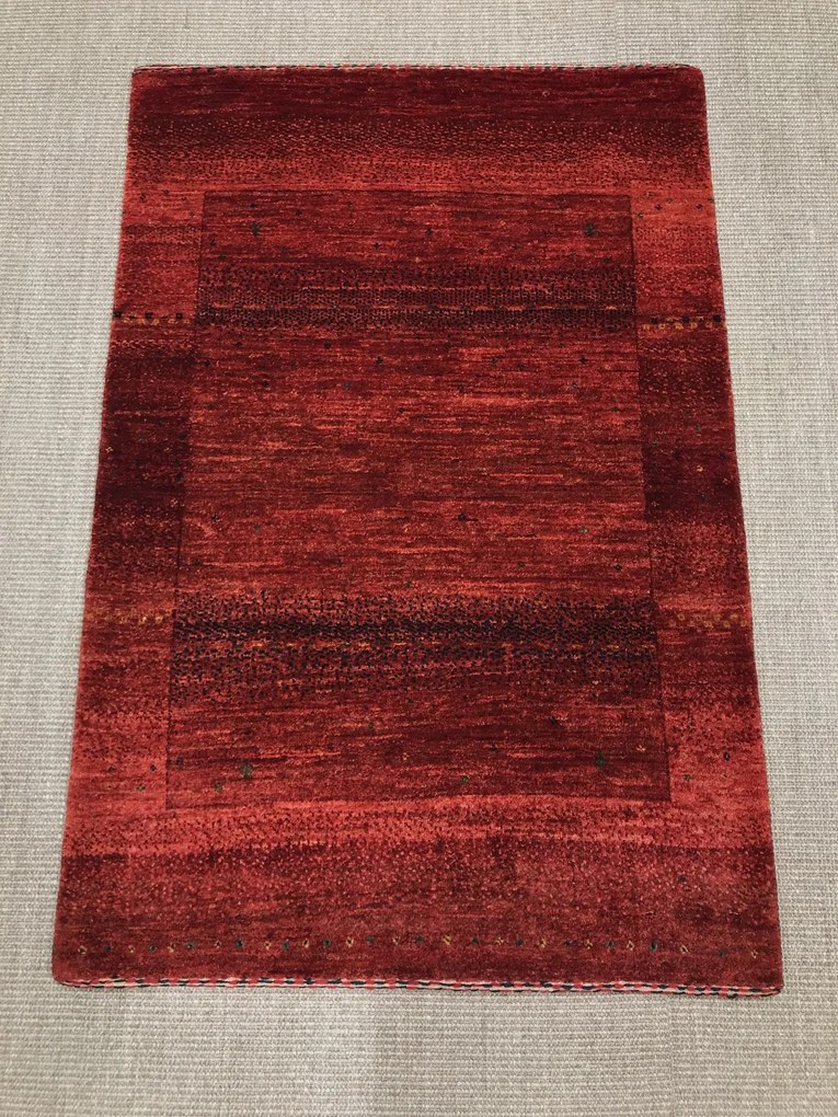 Loribaft Tappeto persiano 120 x 80 Rosso (Iran) Annodato A Mano