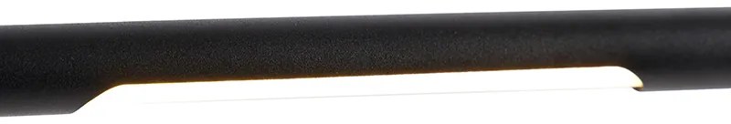 Lampada da tavolo di design nera con LED e dimmer touch - Palka