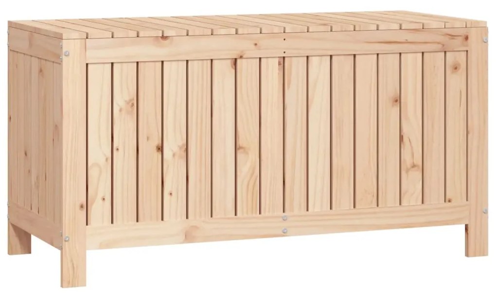 Contenitore da giardino 115x49x60 cm in legno massello di pino