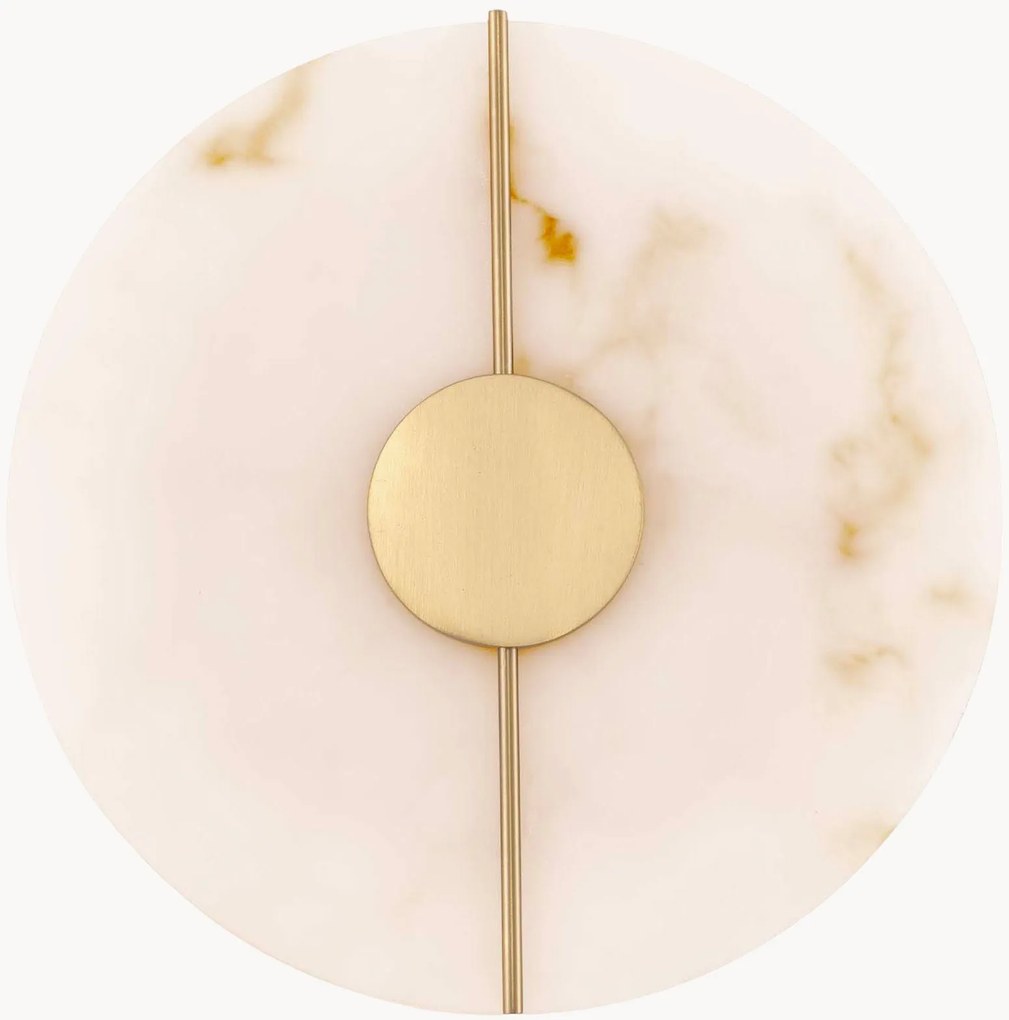 Applique a LED effetto alabastro Aider