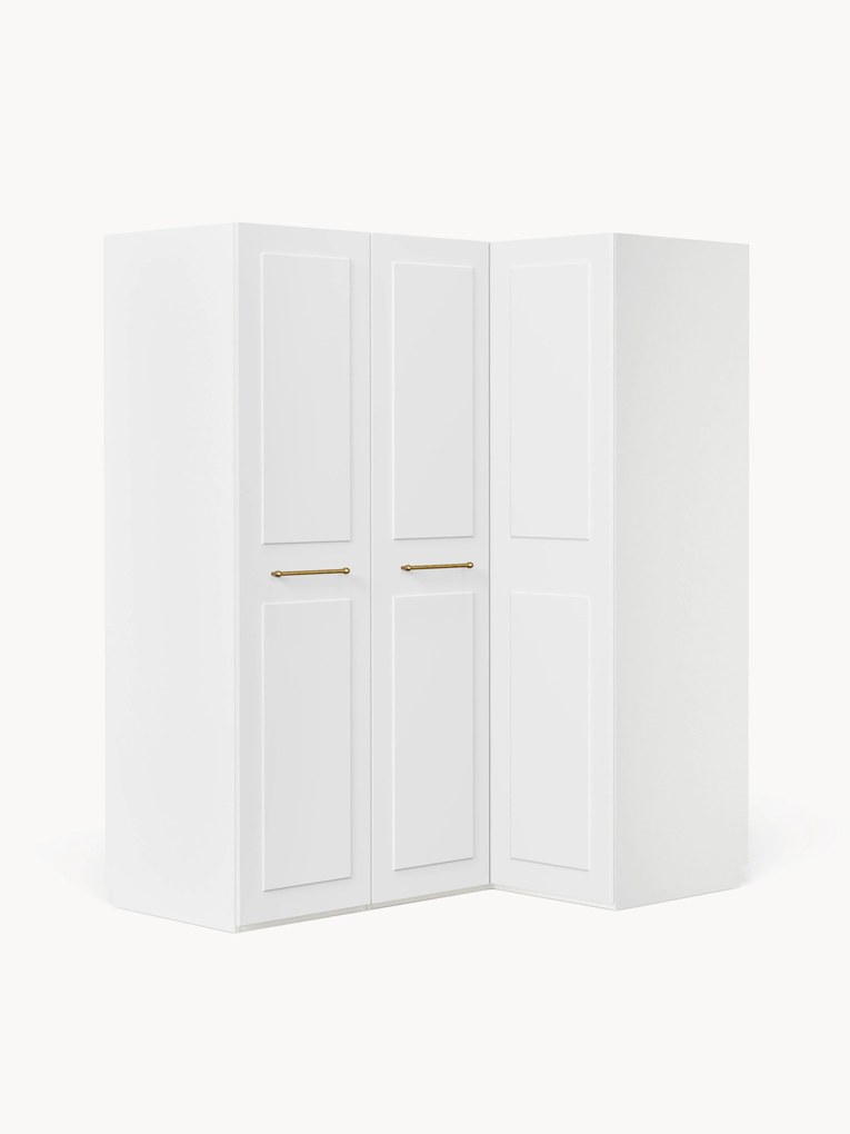 Armadio angolare componibile Charlotte, Larg. 165 cm, diverse varianti