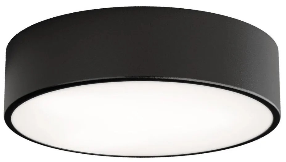 Plafoniera con sensore CLEO 2xE27/24W/230V d. 30 cm nero