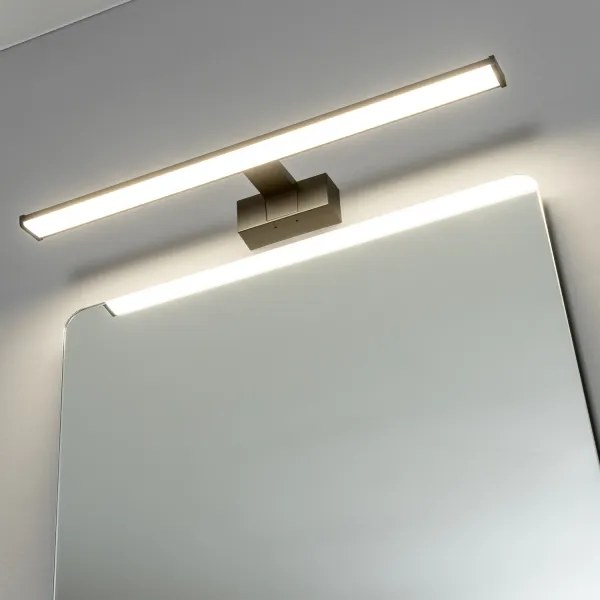Brilagi - VESTRA LED Specchio da bagno con luce 12W/230V 60 cm IP44 Nero