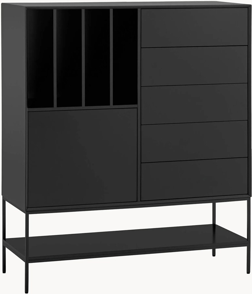 Credenza alta in legno Platt