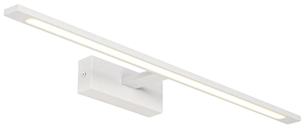 Applique da parete bianca 62 cm incl. LED IP44 - Jerre