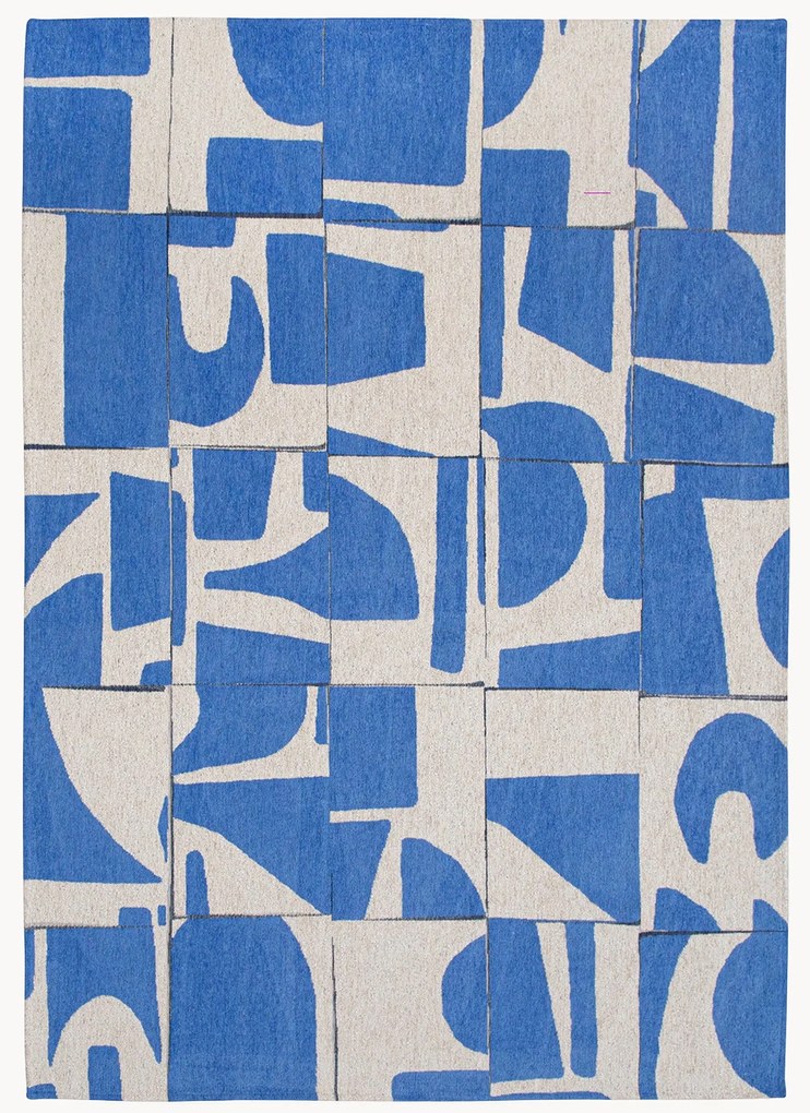 Tappeto jacquard lavabile da interno-esterno Papercut