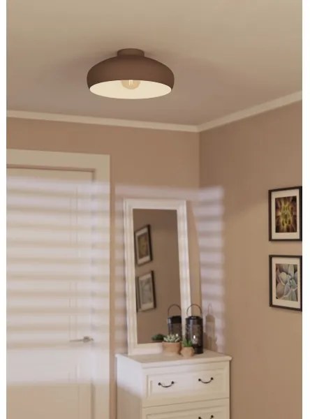 Eglo 900359 - Plafoniera MOGANO 1xE27/60W/230V