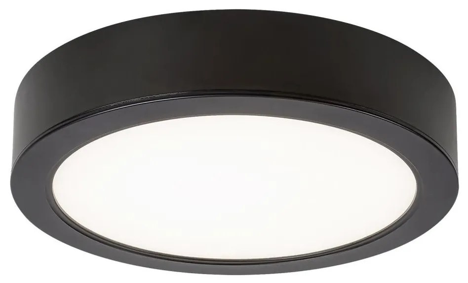 Rabalux 71212 - Plafoniera LED SHAUN LED/24W/230V diametro 22 cm nero