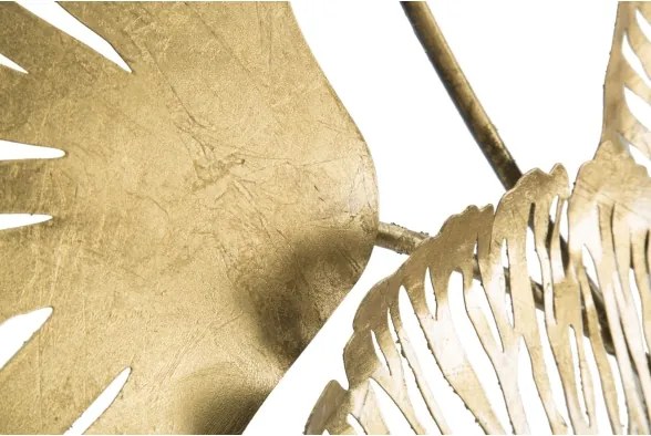 Pannello Decorativo In Ferro Iris Verticale 78x5,5x101 Cm Oro