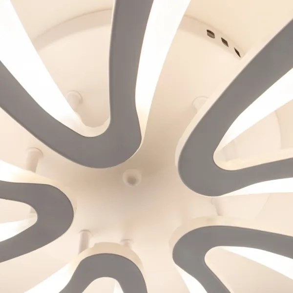 Brilagi - Lampadario a plafone LED dimmerabile TWIST LED/55W/230V 3000-6500K bianco + +TC