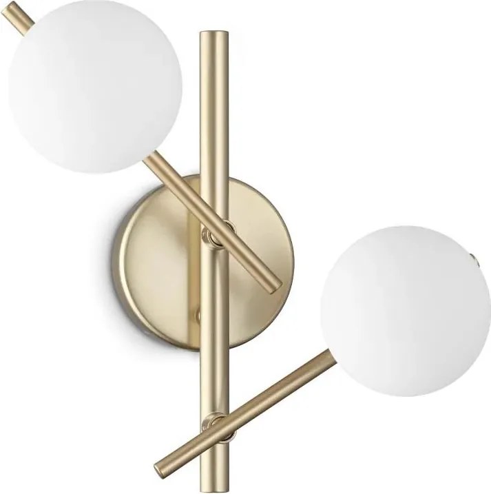 Ideal Lux - Applique LED da parete ATLAS 2xG9/3W/230V dorata