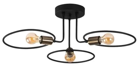 Lampadario da parete CIRCLE 3xE27/40W/230V