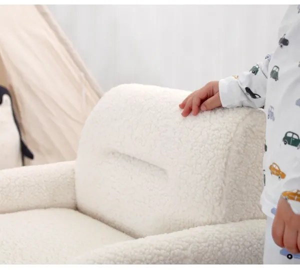 Poltroncina per bambini LORY bianca