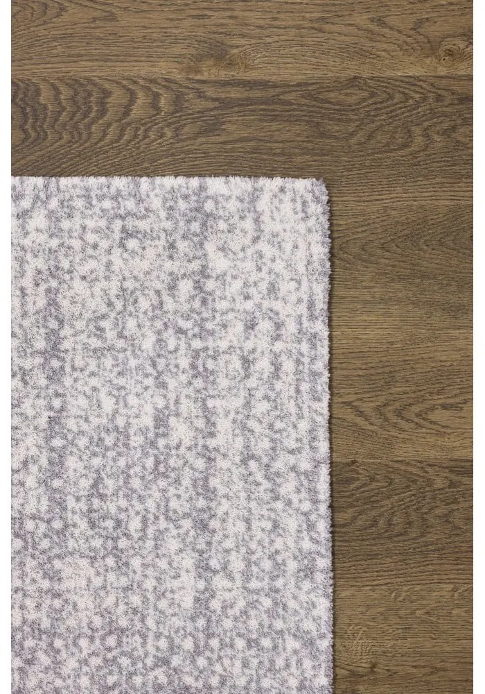 Tappeto in lana grigio chiaro 160x240 cm Eden - Agnella