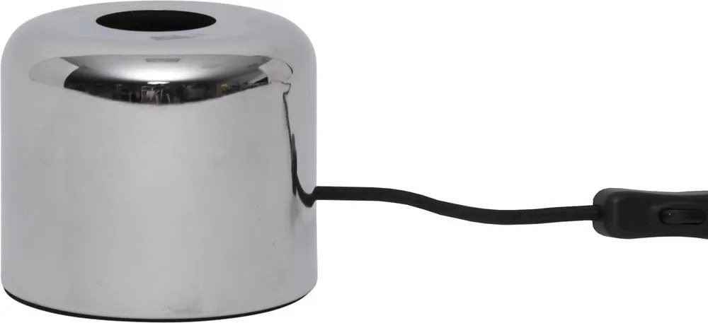 Supporto per lampada argentato 10 cm Glans – Star Trading