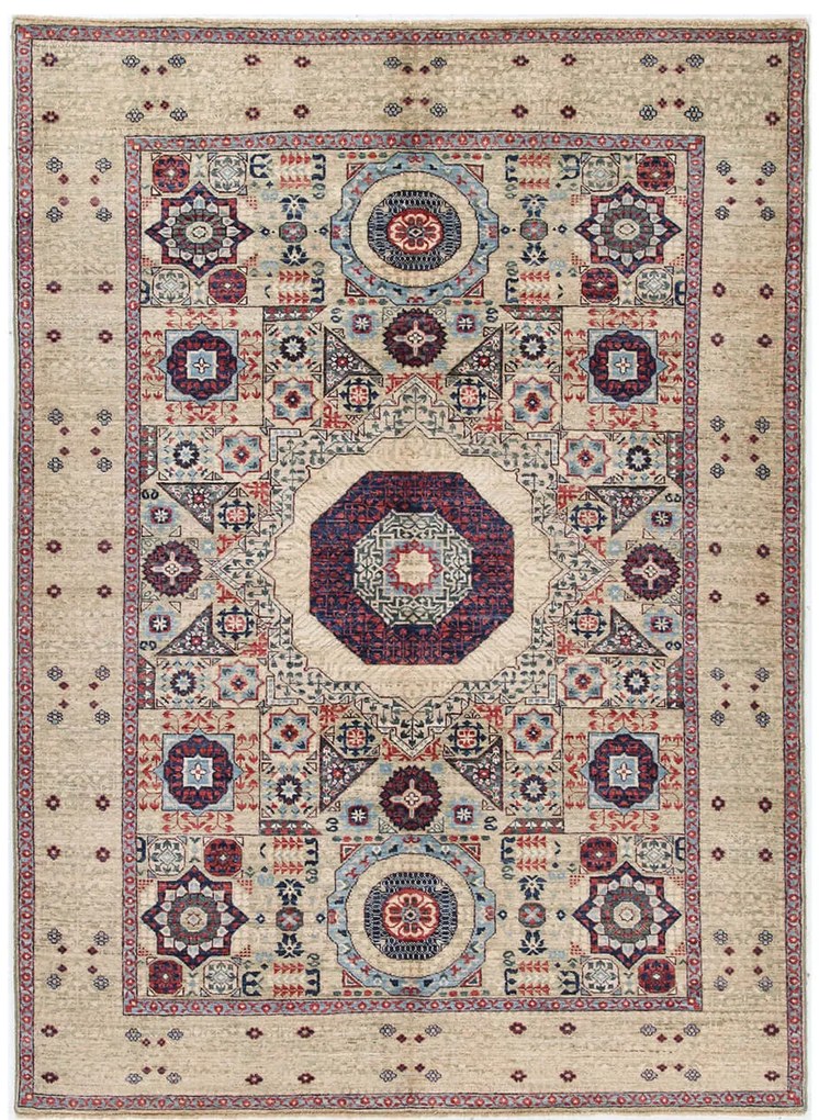 Mamluk Tappeto 150x210 (Pakistan) Annodato A Mano