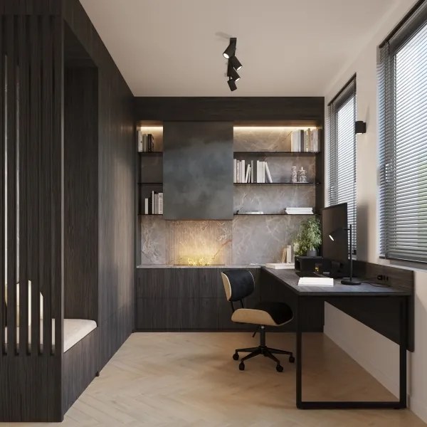 Sollux SL.1648 - Applique KARBON 1xGU10/10W/230V nero