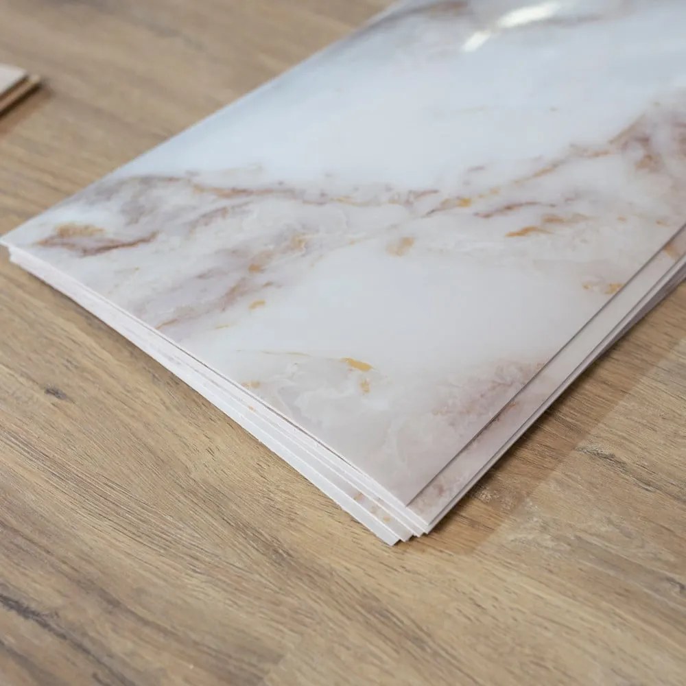 Set di 6 adesivi murali 60x30 cm Calacatta Vagli - SP TREND