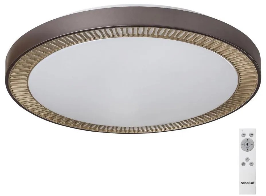 Rabalux - Plafoniera dimmerabile a LED/40W/230V con telecomando 3000-6000K