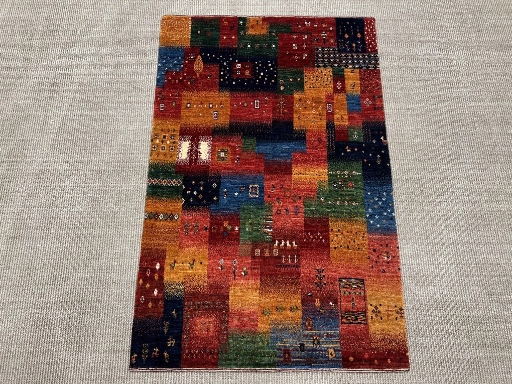 Loribaft Tappeto persiano 80x120 (Iran) Annodato A Mano
