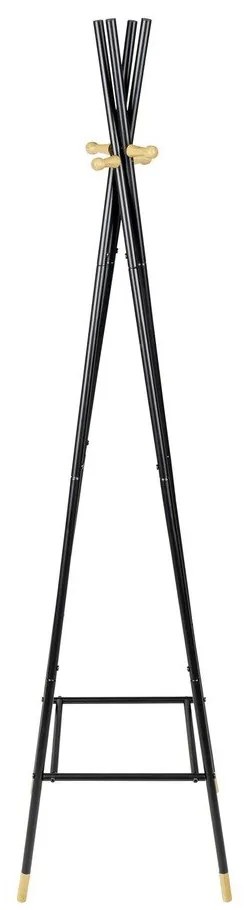 Gancio in metallo nero Loft - Wenko