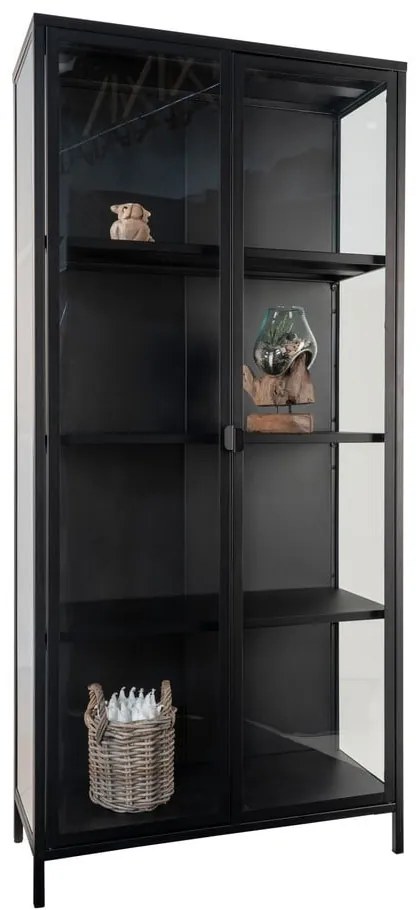 Vetrina in metallo nero 80x175 cm Brisbane - House Nordic