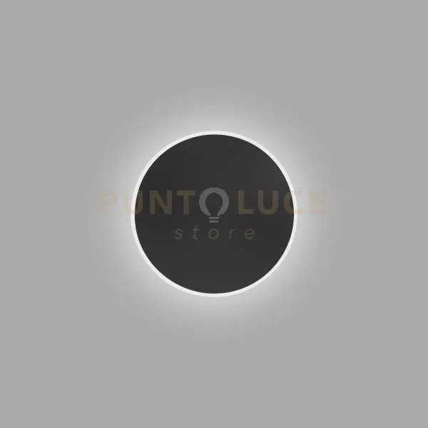 Fortuna a/g - applique a parete nero 28w 1850lm 3000k dimmerabile d...