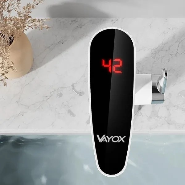 Scaldabagno istantaneo con LED display 3000W/230V IPX4 bianco