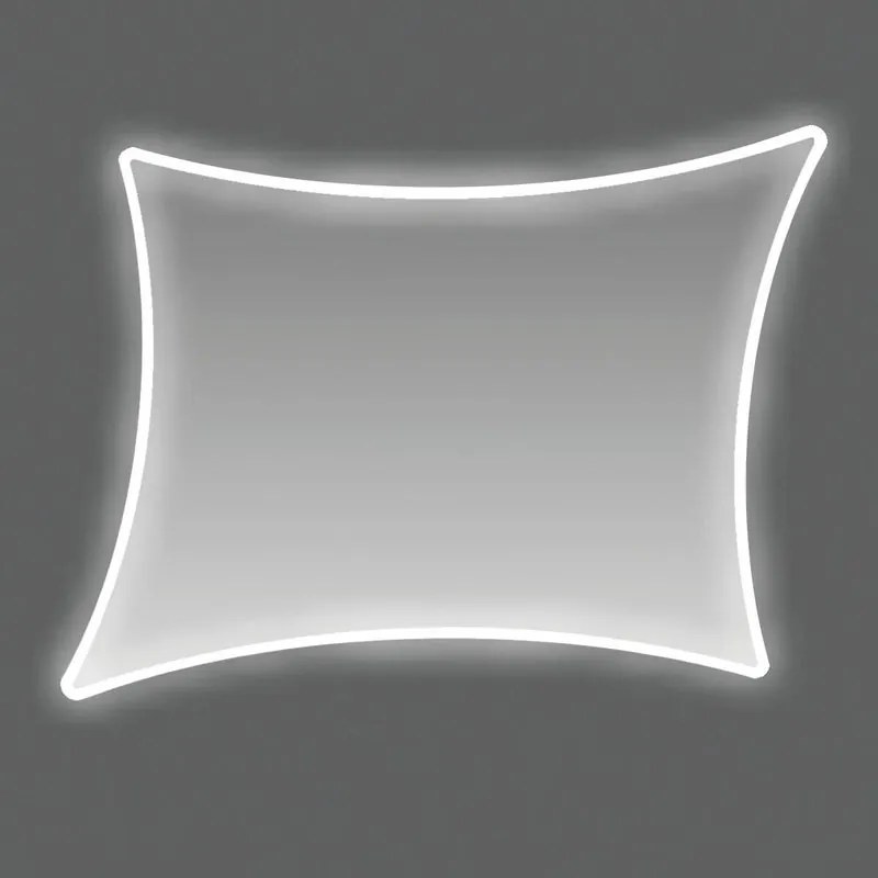 Specchio con illuminazione integrata Lover L 90 x H 70 x P 2.5 cm