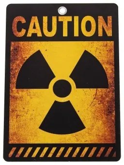 Decorazione per Halloween My Other Me Caution 21 x 0,5 x 29,5 cm