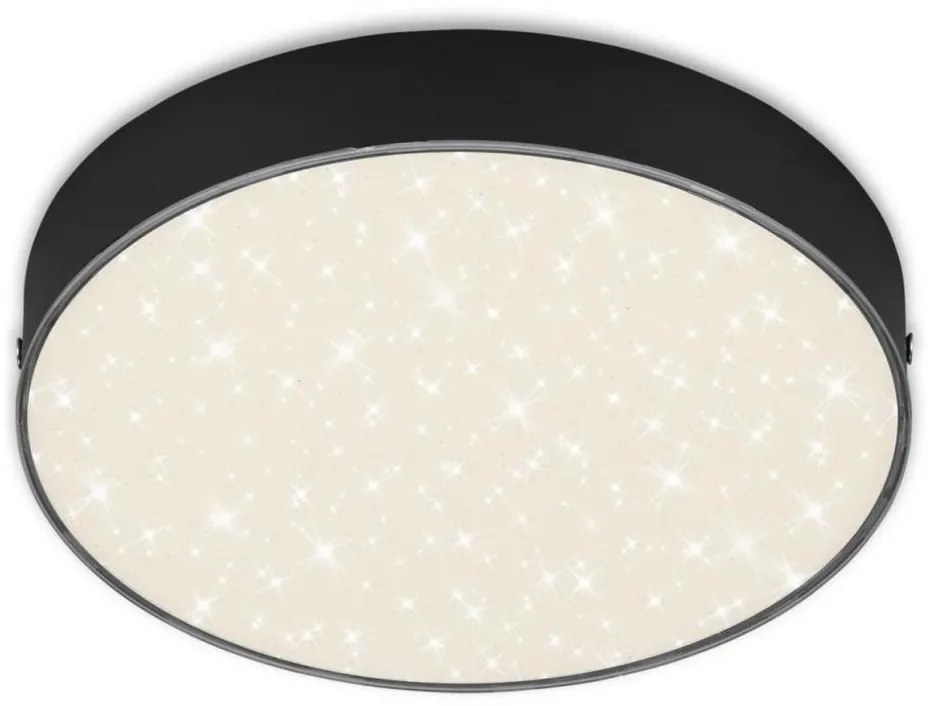 Briloner 7073-415 - Plafoniera LED STAR SKY LED/16W/230V diametro 21 cm nero