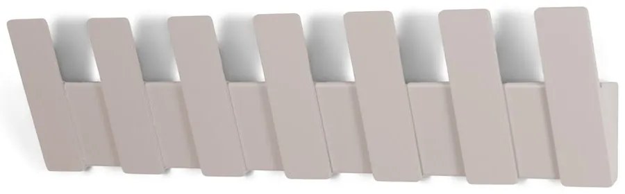 Attaccapanni da parete grigio tortora in metallo 64 cm Angle – Spinder Design