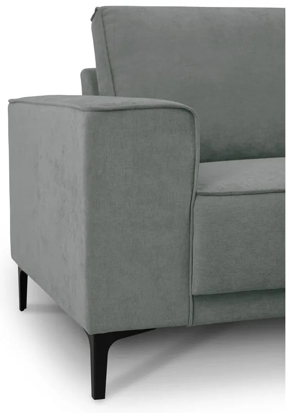 Divano angolare in grigio scuro (con penisola a destra) Copenhagen – Scandic