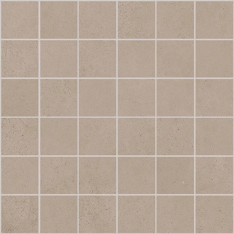 Mosaico 30x30 In Gres Porcellanato 9 mm greige Ceramica Sant Agostino Ritual CSAMRIBR30