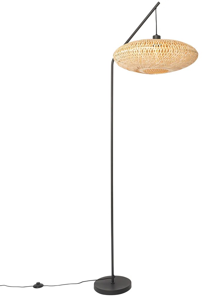 Lampada da terra orientale in bambù - Ostrava