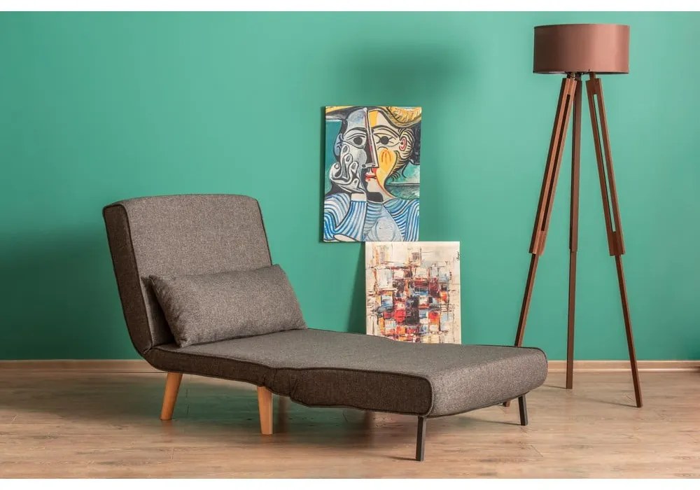 Poltrona grigio scuro Folde - Artie