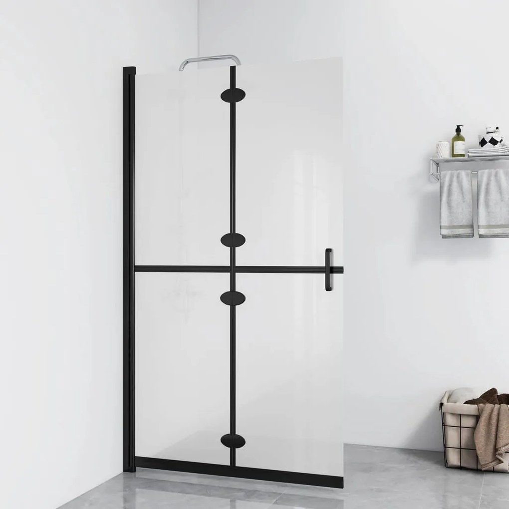 Parete Per Doccia Walk-in Pieghevole İn Vetro Esg 70x190 Cm /