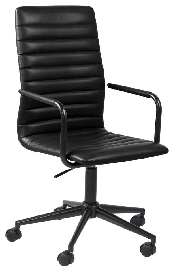 Sedia da ufficio nera su ruote Wislow Winslow - Actona