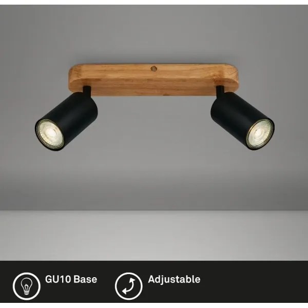 Briloner 2922-025 - Faretto SPOT 2xGU10/9W/230V