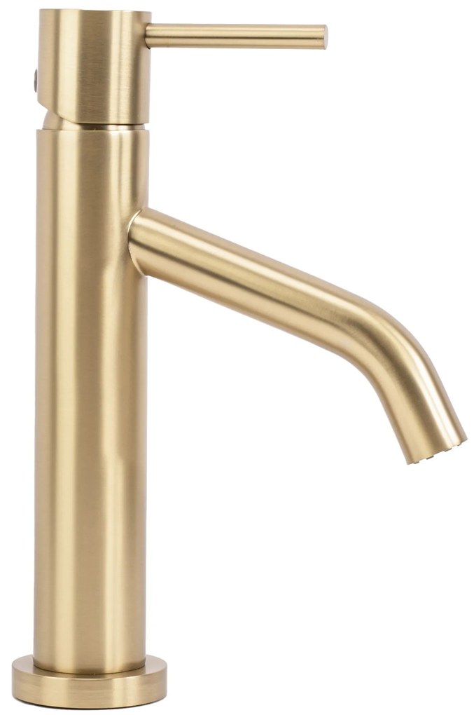 Rubinetto da lavabo Rea LevelBrush Gold