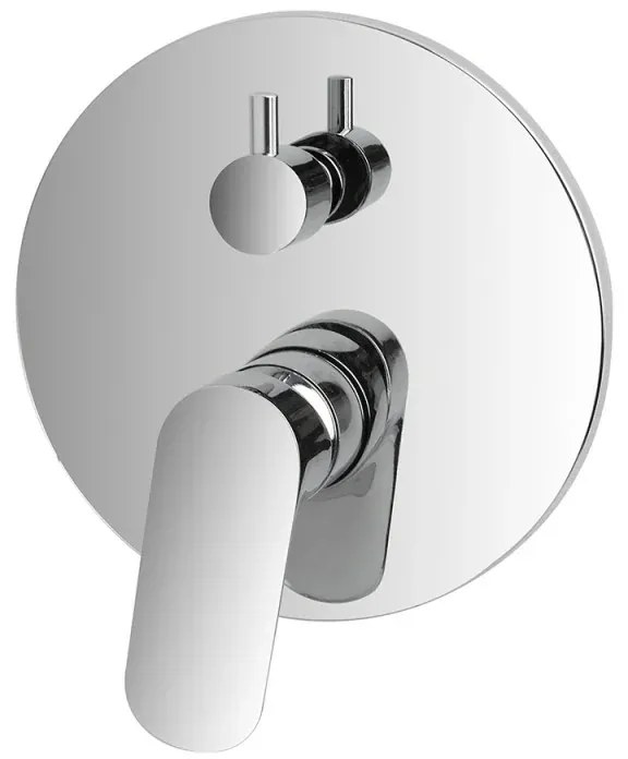 Set miscelatori lavabo bidet e doccia con deviatore in ottone Kreo