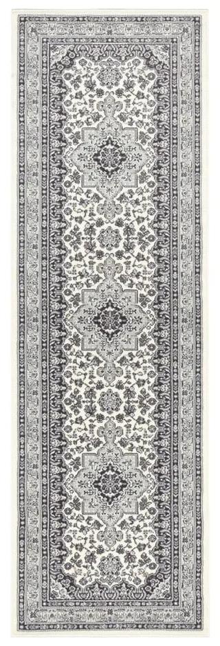 Runner grigio crema , 80 x 250 cm Parun Tabriz - Nouristan