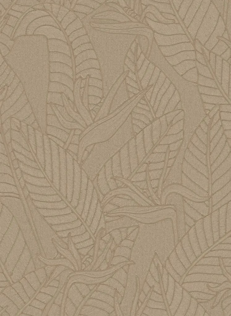 Arte Carta da parati Strelitzia - Hemp