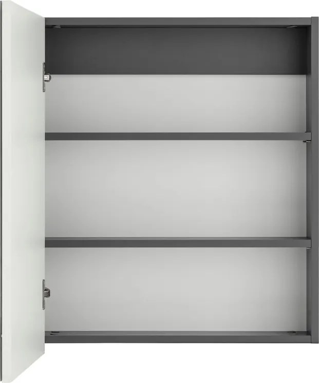 Mobile da bagno a parete con specchio , 60 x 70 cm Wisla - Støraa